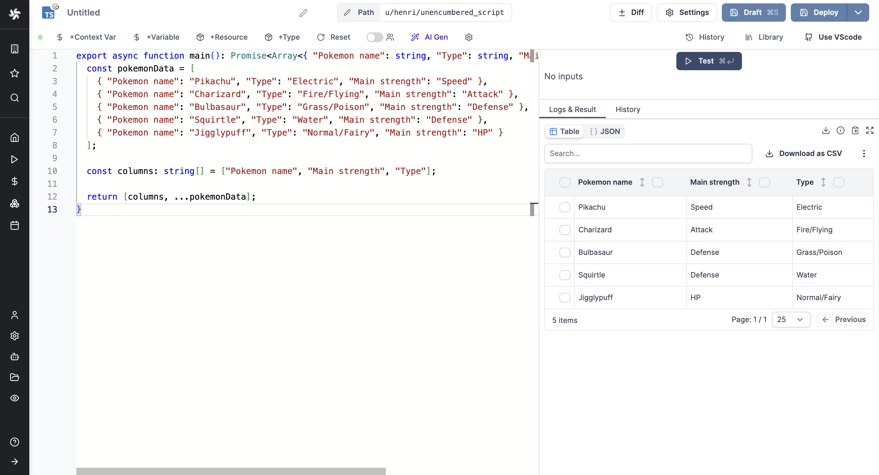 Columns ordered Columns ordered