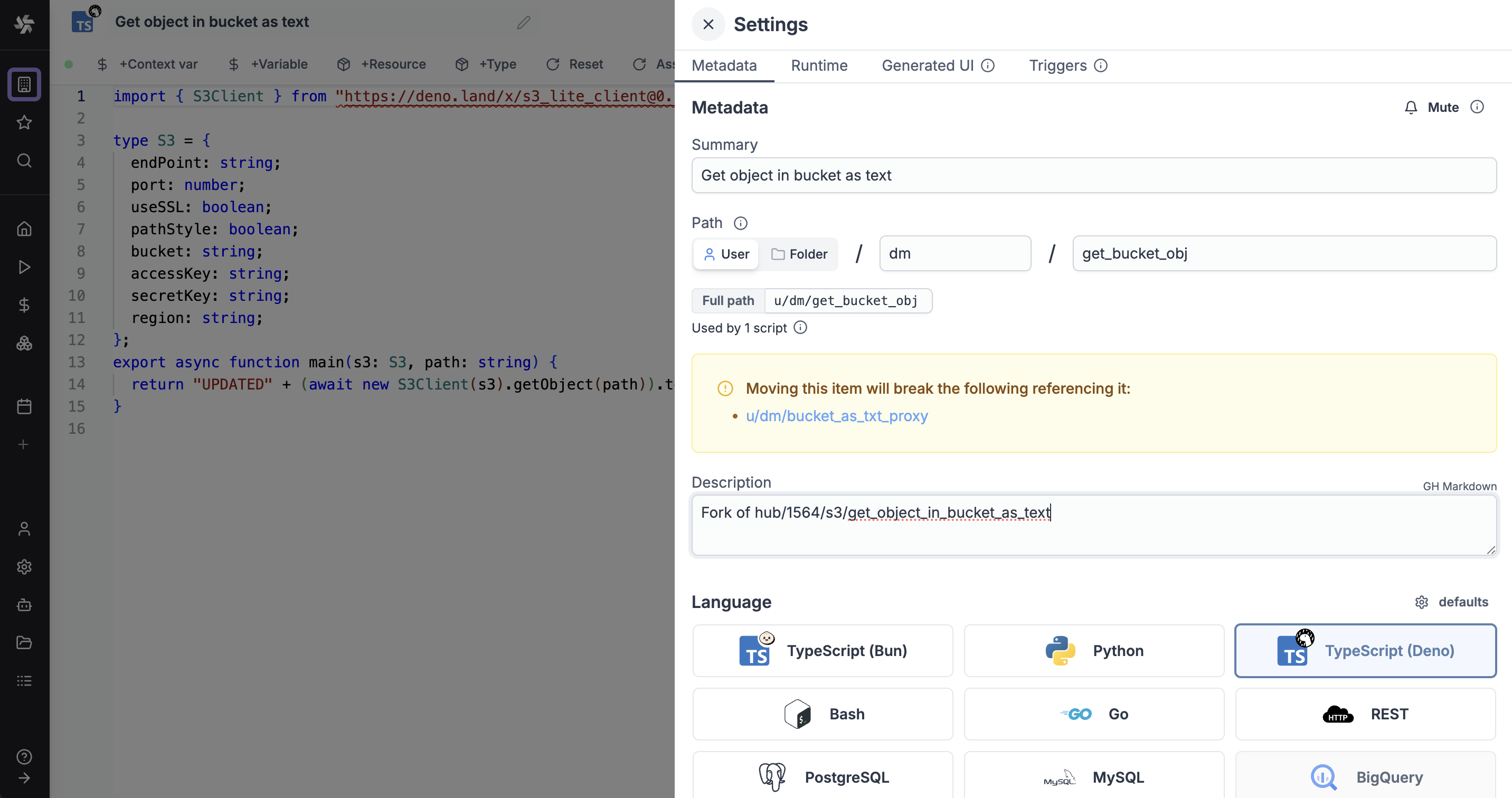 Path Renaming Path Renaming
